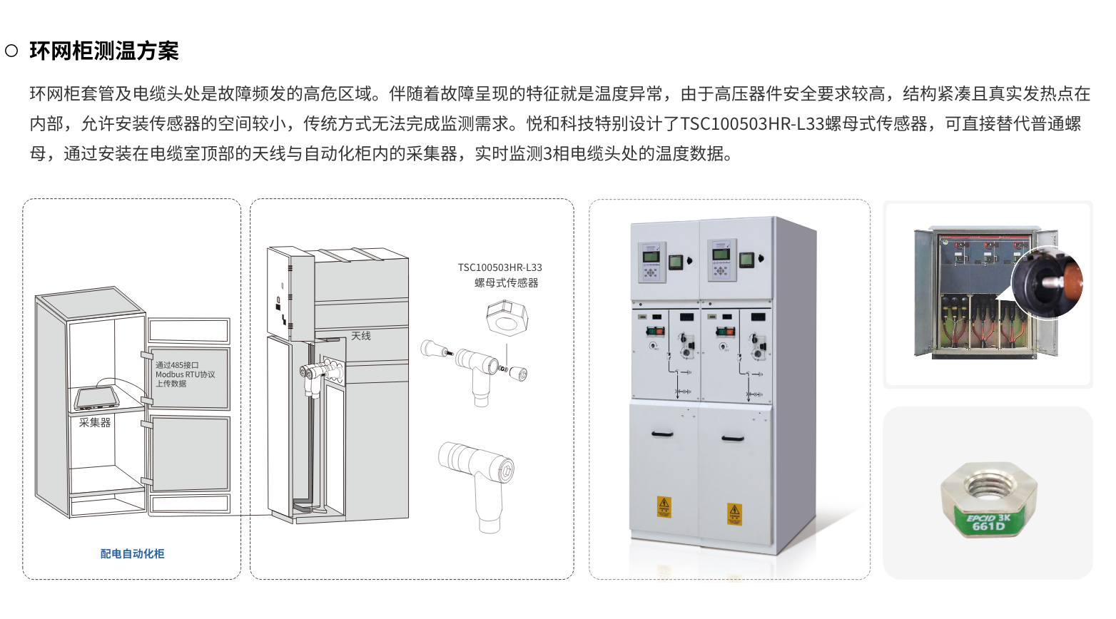 悦和RFID无源无线智能测温系统 YH-PST-01系列(图4)